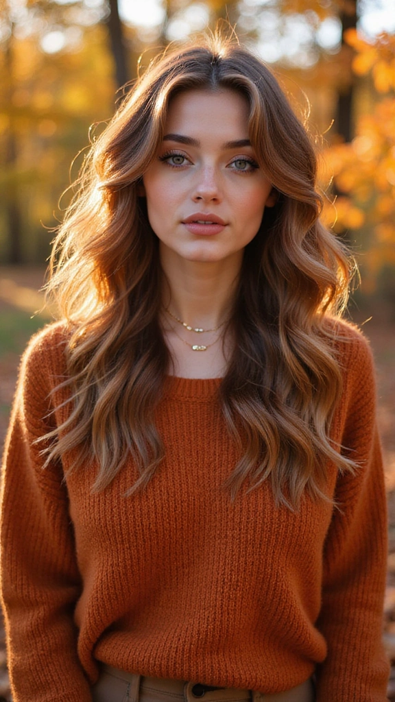 brunette balayage for dark hair
