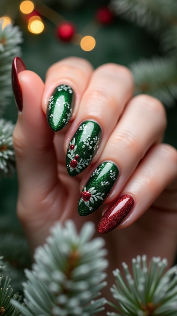 25 stunning winter nail inspirations with seasonal colors and designs
