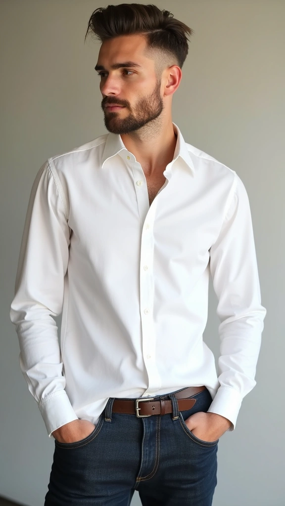 Trendy men’s haircut 2025 with fade and textured top