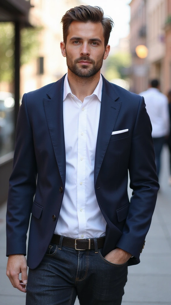 Trendy men’s haircut 2025 with fade and textured top