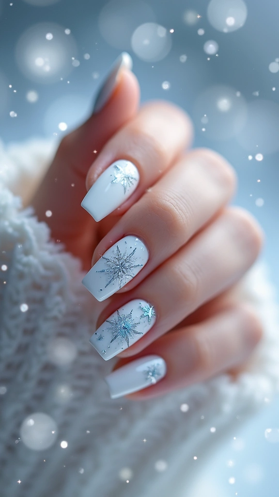 25 stunning winter nail inspirations with seasonal colors and designs