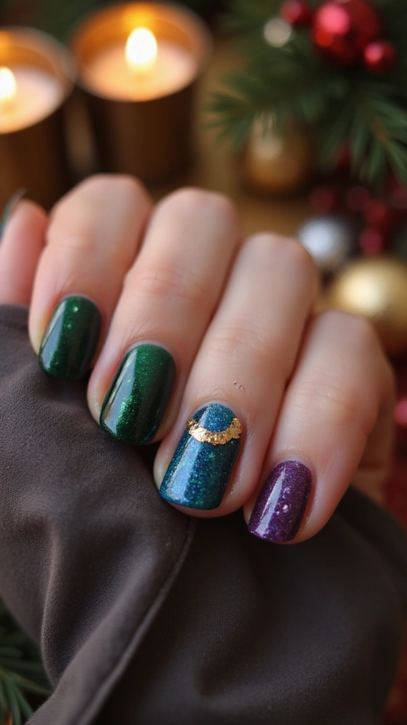 25 stunning winter nail inspirations with seasonal colors and designs