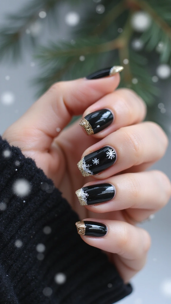 25 stunning winter nail inspirations with seasonal colors and designs
