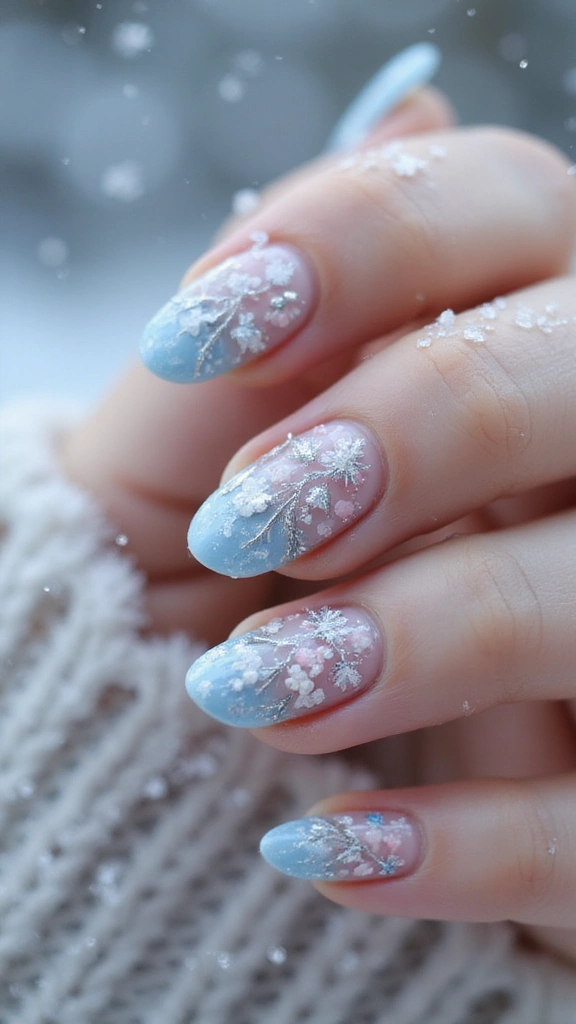 25 stunning winter nail inspirations with seasonal colors and designs