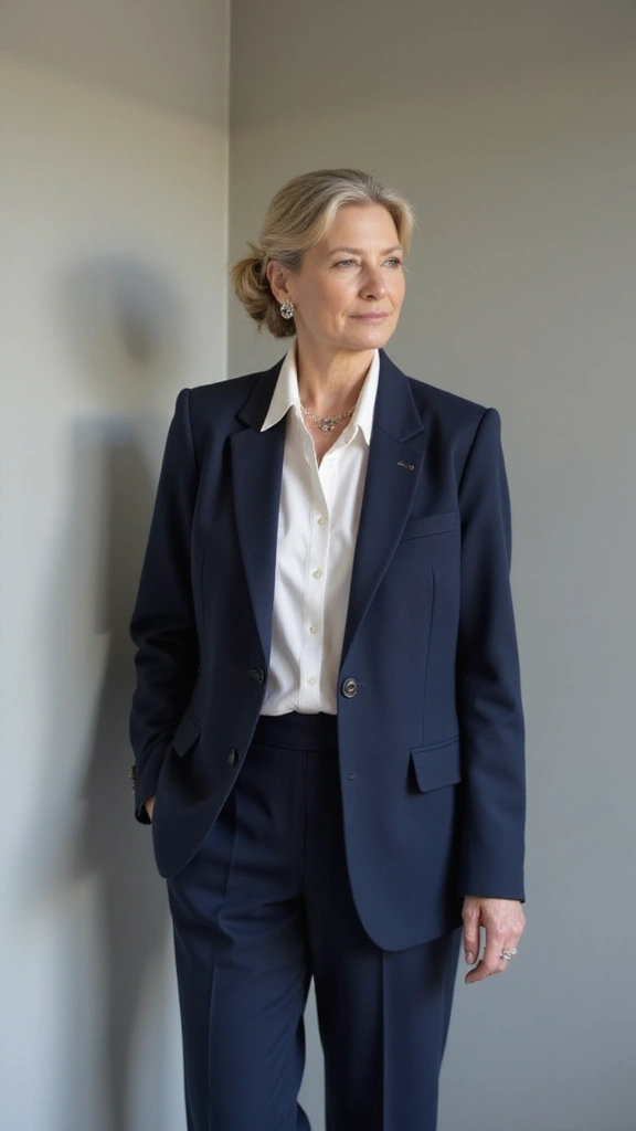 Chic short hairstyle for older women with fine hair 2025