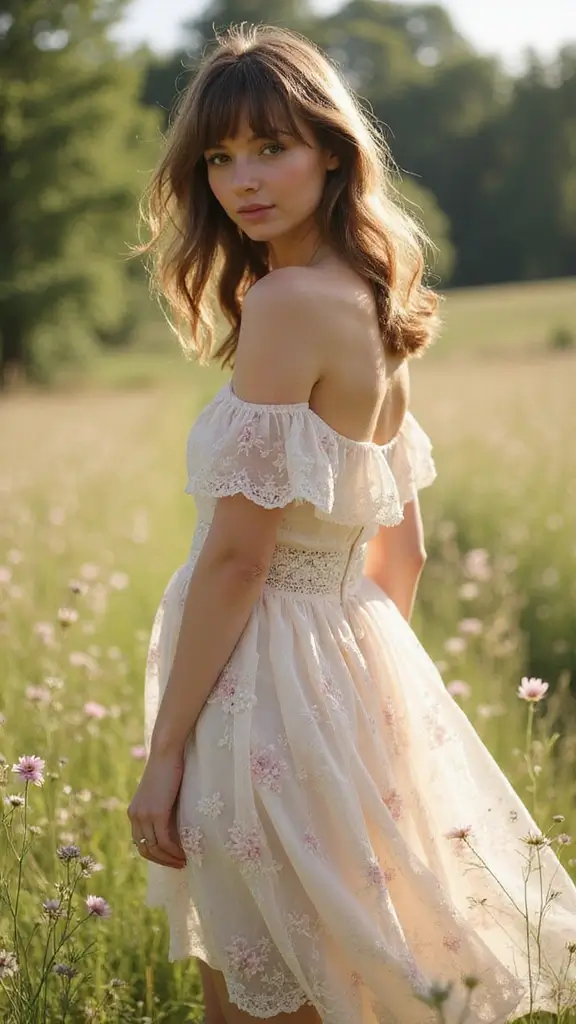 Stunning Ways to Style Medium Hair with Bangs