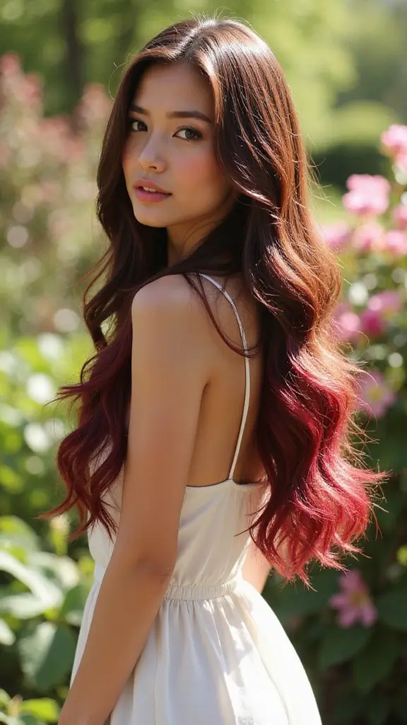 brunette balayage for dark hair