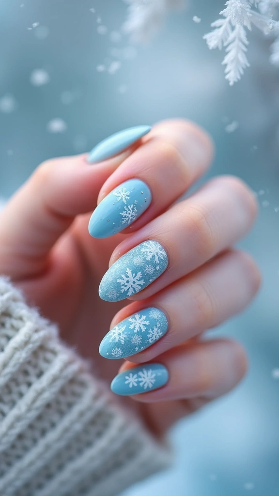 25 stunning winter nail inspirations with seasonal colors and designs