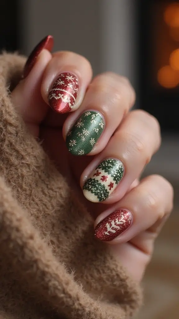 25 stunning winter nail inspirations with seasonal colors and designs