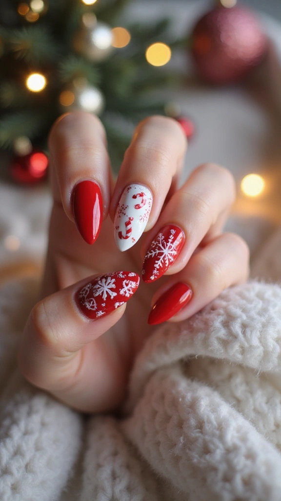 25 stunning winter nail inspirations with seasonal colors and designs