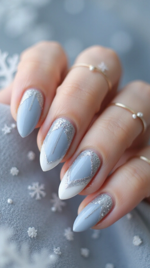 25 stunning winter nail inspirations with seasonal colors and designs