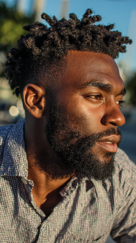 Modern Fade Haircuts for Black Men