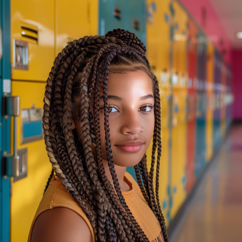 back to school hairstyles braids middle school