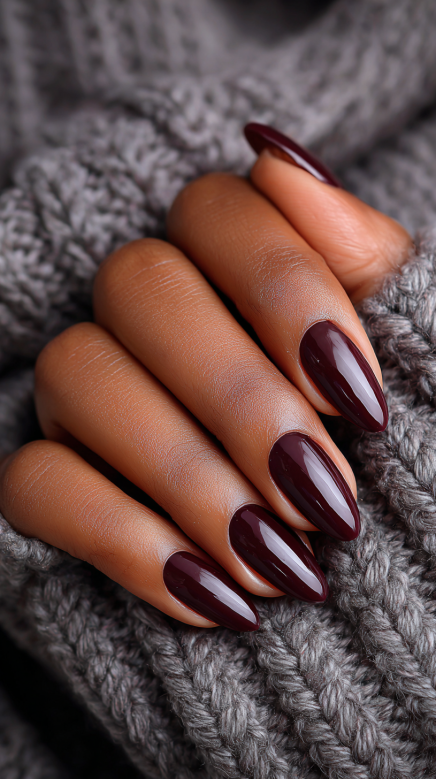 fall nails black women with trendy seasonal designs
