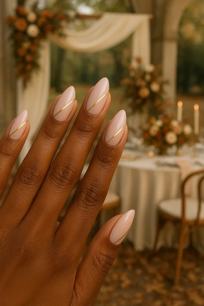 fall nails black women with trendy seasonal designs