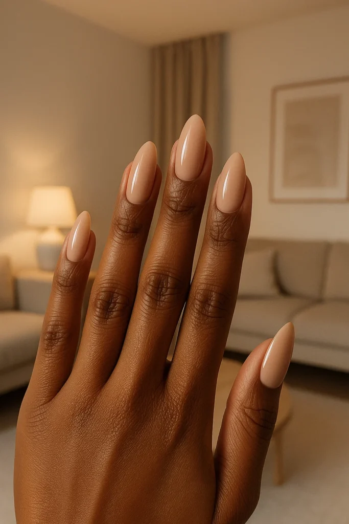 fall nails black women with trendy seasonal designs