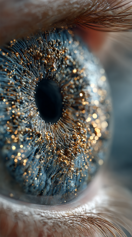 the magic of iris eye colors from blue to dark