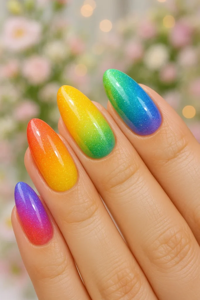 Elegant French tip wedding nail design