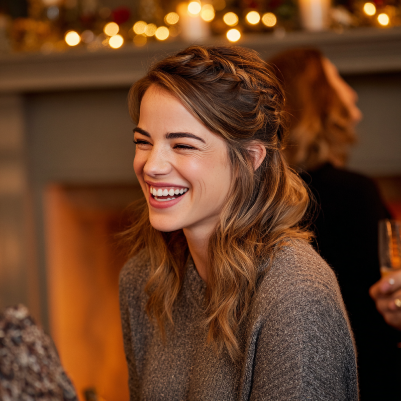 17 glamorous holiday hair and seasonal hair inspo ideas for your next party