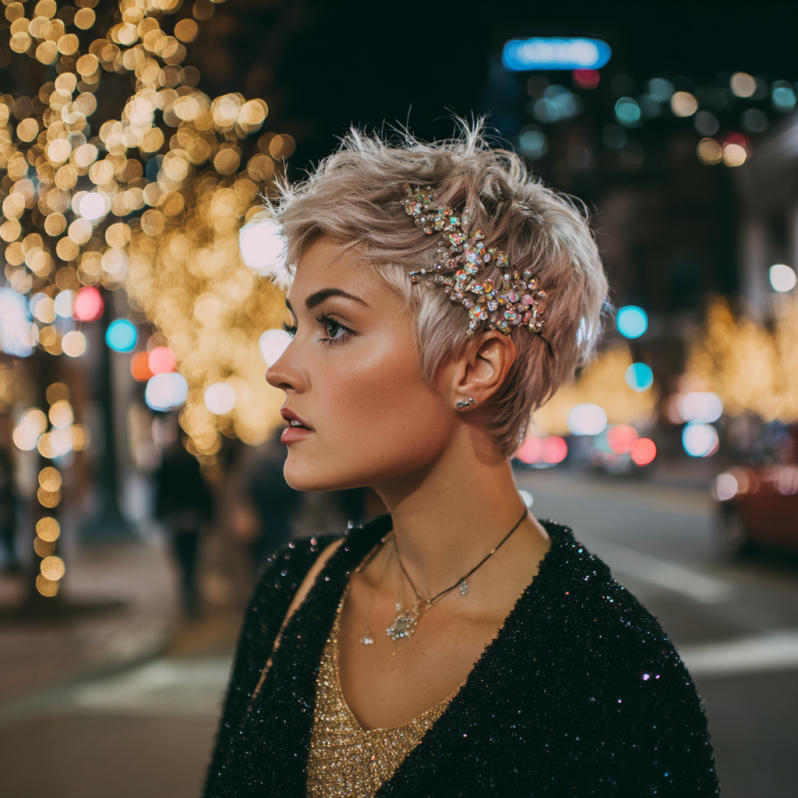 17 glamorous holiday hair and seasonal hair inspo ideas for your next party