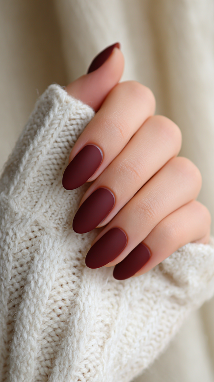15 Stunning Cherry Brown Nail Designs You’ll Want to Try