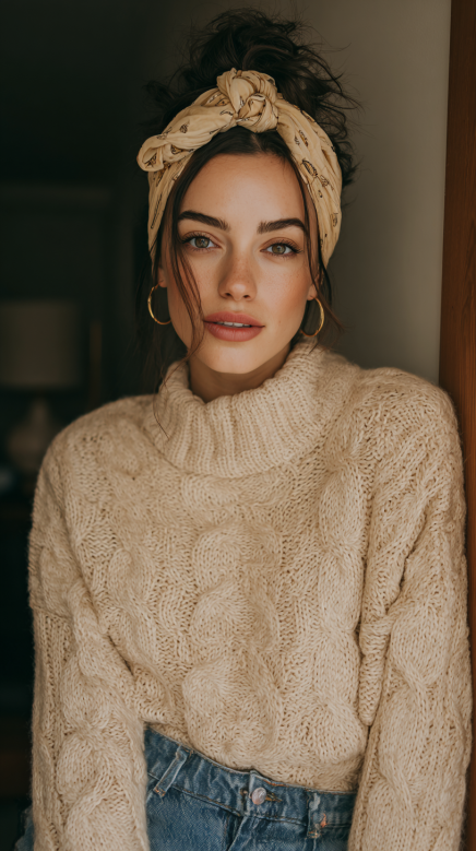 17 Cute Winter Hairstyles for Brunettes