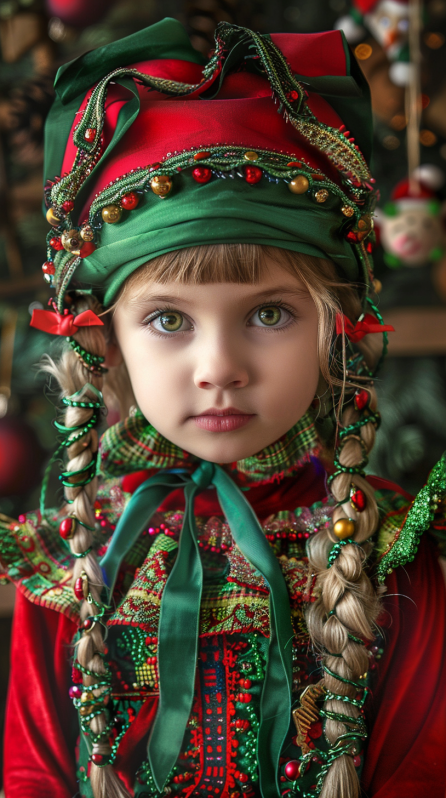 christmas hairstyles for kids