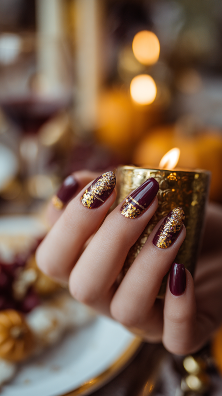 november nails cozy fall designs