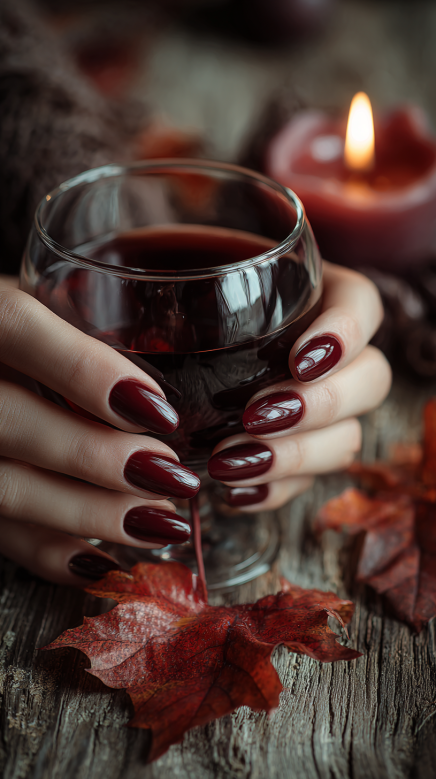 november nails cozy fall designs