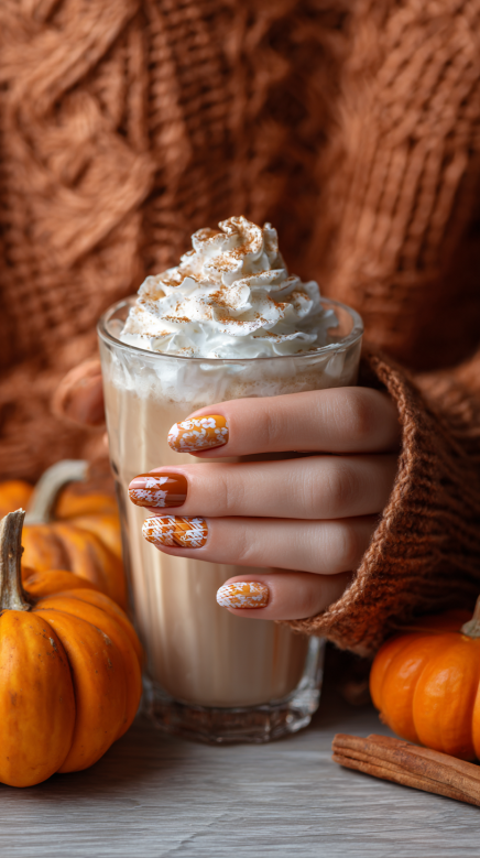 november nails cozy fall designs