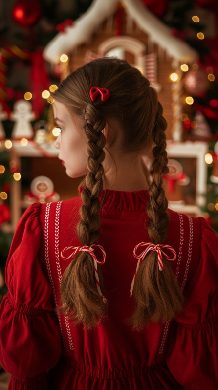 17 Stunning Christmas Hairstyles for Kids That Steal the Show