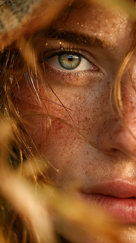 the magic of iris eye colors from blue to dark