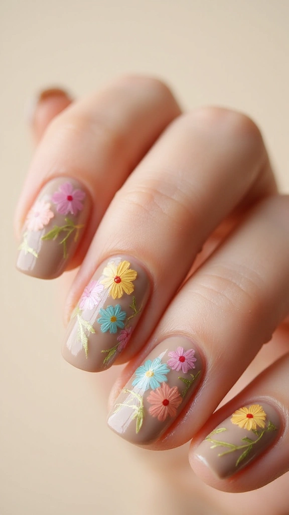 Floral Nail Ideas That Will Make You the Star of Every Spring Gathering!