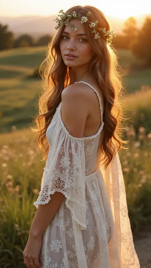 12 Attractive Hoko Hairstyles for Long Hair: Shine at Night