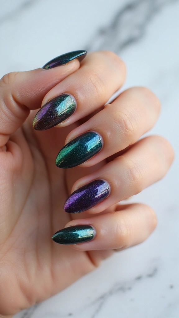 26 Gorgeous Cat Eye Nails Polish Ideas That Will Make You the Center of Attention!