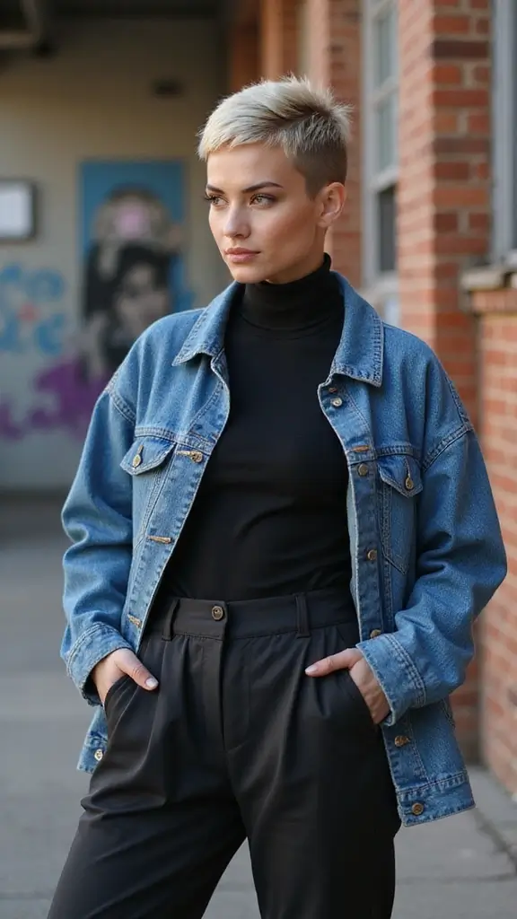 25 Best Short Shaggy Pixie Hairstyles That Are Effortlessly Chic! - 23. Pixie with Faded Undercut