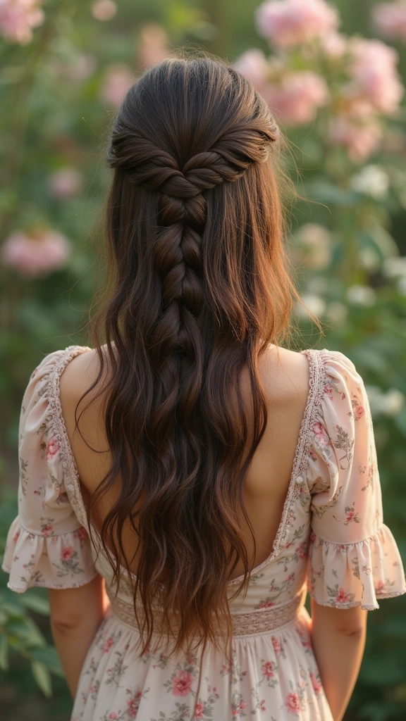12 Attractive Hoko Hairstyles for Long Hair: Shine at Night
