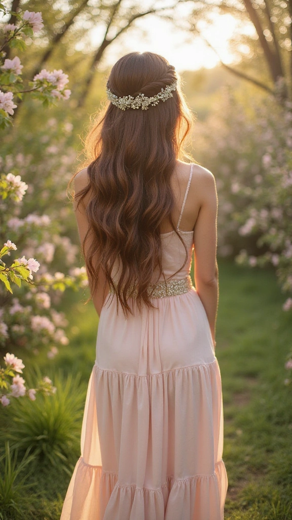 12 Attractive Hoko Hairstyles for Long Hair: Shine at Night