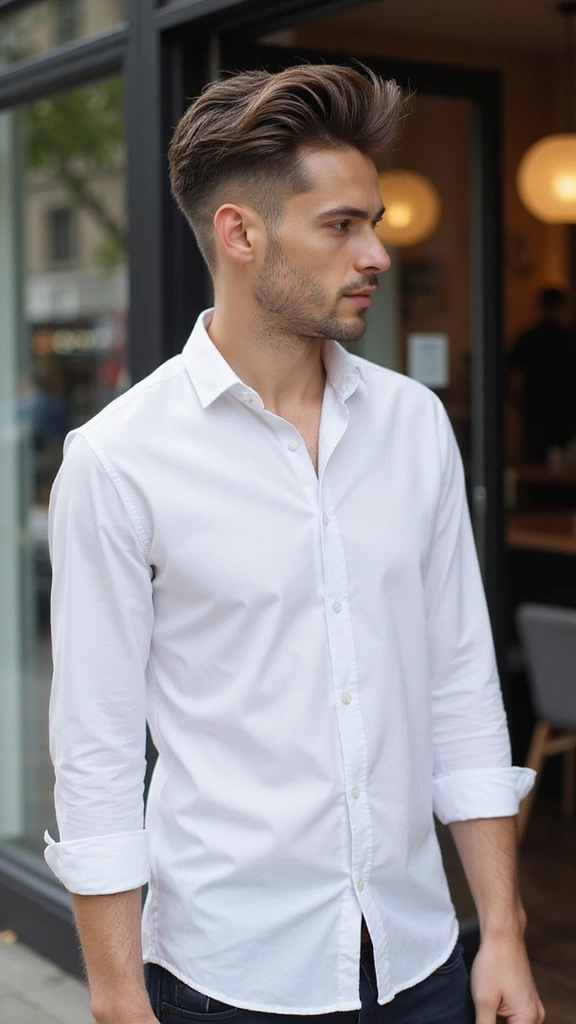 Discover 25 Jaw-Dropping French Crop Haircuts with Mid Fade You Must Try! - 1. Textured French Crop with High Mid Fade
