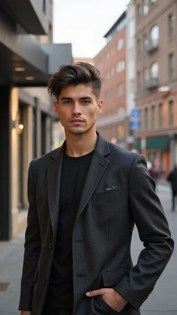 Discover 25 Jaw-Dropping French Crop Haircuts with Mid Fade You Must Try! - 24. French Crop with Volume and Mid Fade