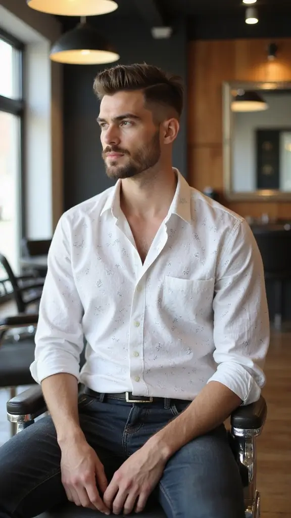 Discover 25 Jaw-Dropping French Crop Haircuts with Mid Fade You Must Try! - 9. Tapered French Crop with Mid Fade