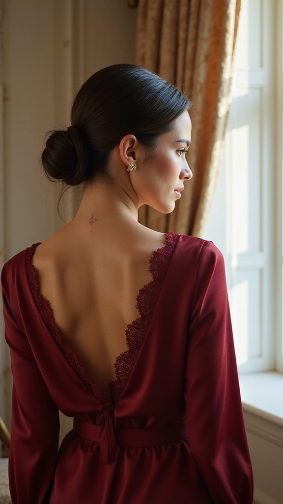 27 Stylish French Haircuts for Medium Length Hair That Will Leave You Breathless! - 25. The High Bun