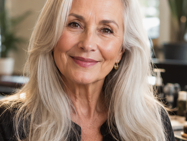 15 Flattering Long Hairstyles for Mature Women Over 60 You’ll Love!