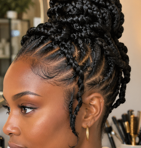 How to Master 17 Braided Updo Hairstyles for Natural Hair (Step-by-Step Tutorials!)