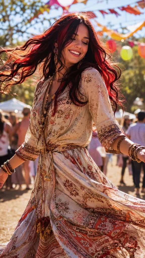 Vivid bold hair color mood board for summer 2026 trends
