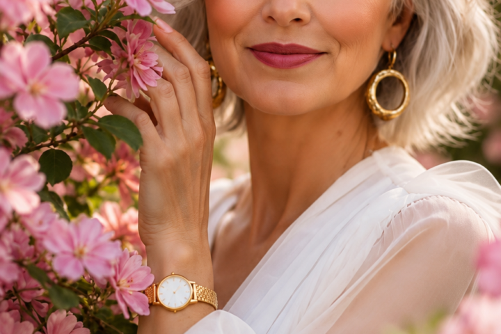 Elegant Hairstyles for Women Over 70 Attending Church or Formal Events