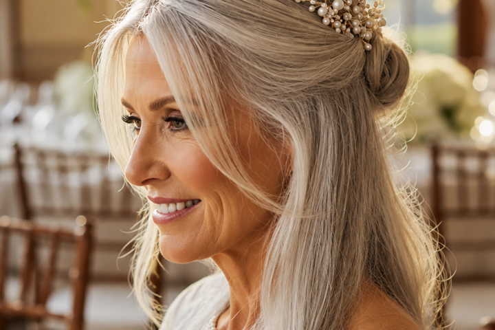 Wedding Guest Hairstyles for Mothers of the Bride Over 60