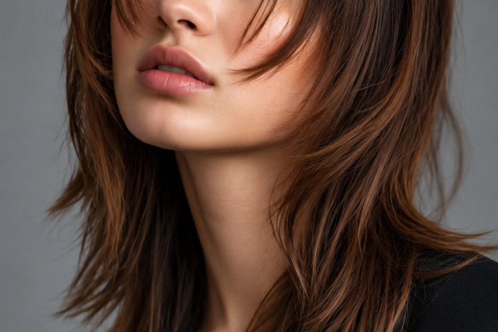 Six Short Shag Haircuts for Women With Heart-Shaped Faces